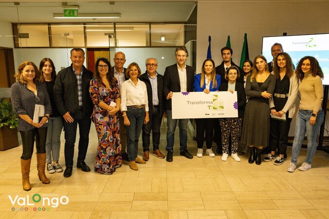 Prémios 6ª Edição do Transforma TI entregues pelo Presidente da Câmara de Valongo