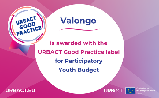 Orçamento Participativo Jovem de Valongo distinguido como Boa Prática URBACT