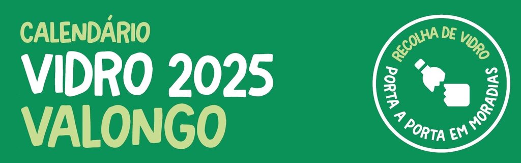Calendário de recolha de Vidro para 2025 já disponível