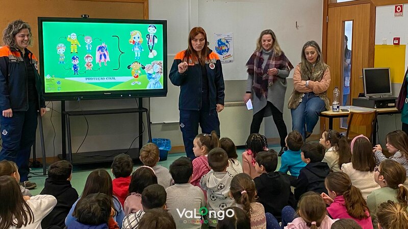 Serviço da Proteção Civil de Valongo continua a dinamizar ações de sensibilização nas escolas