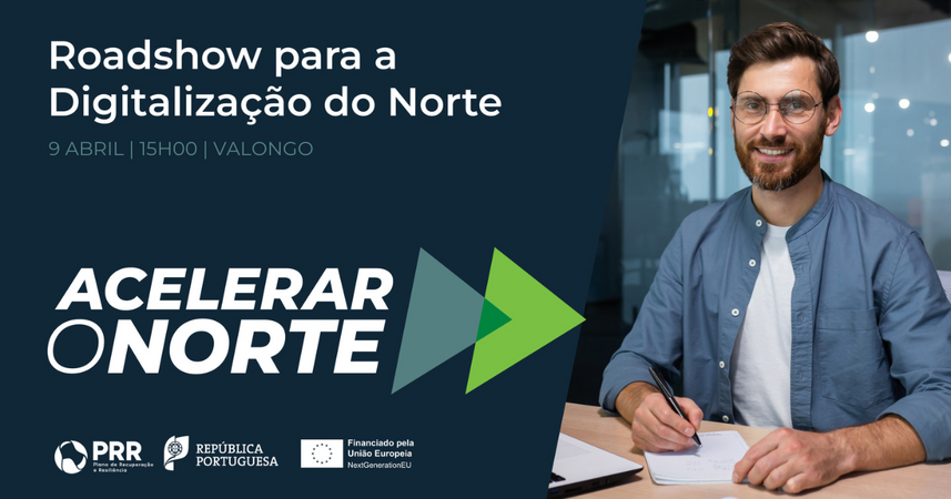 Projeto Acelerar o Norte com projeto de sensibilização em Valongo