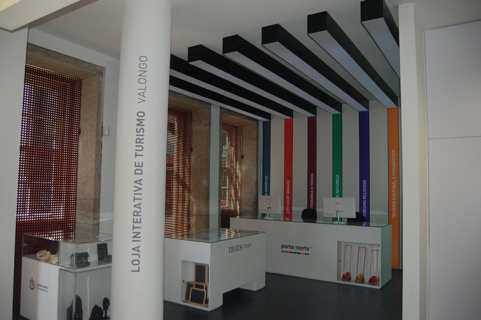 foto da loja interativa de turismo