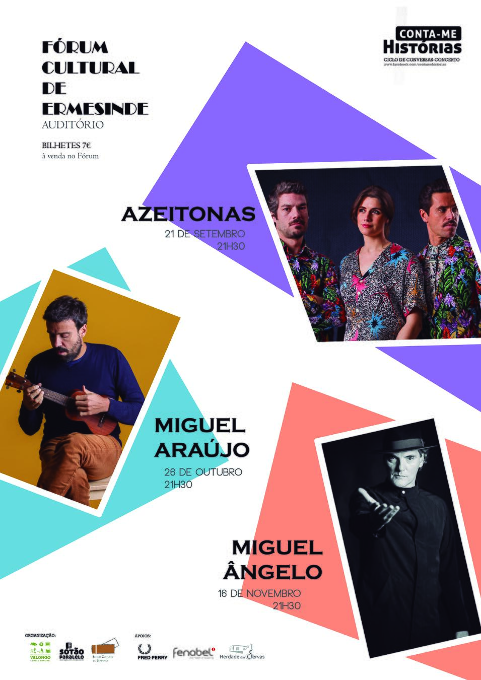 CARTAZ CONTA ME HIST&Oacute;RIAS