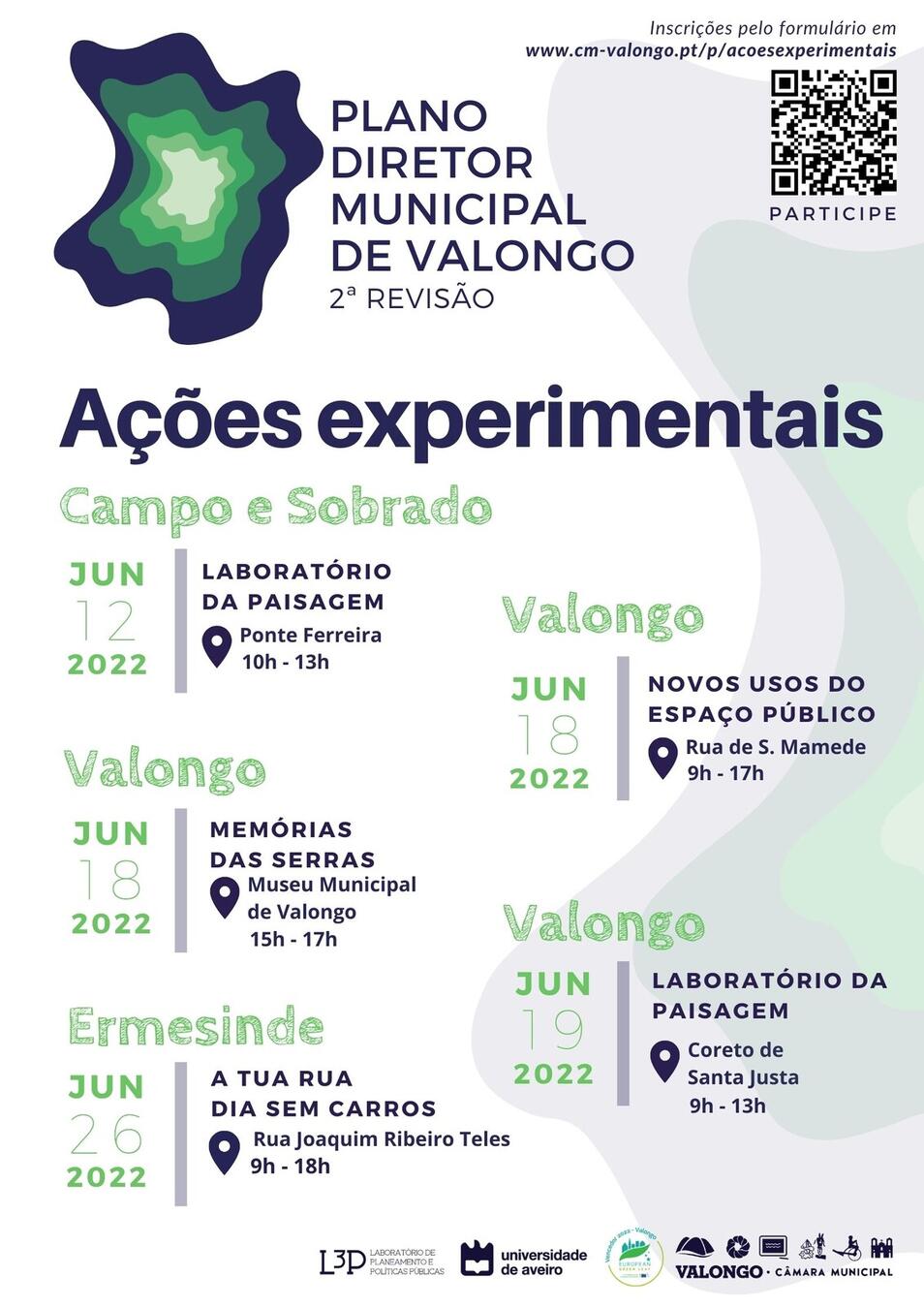 junho - a&ccedil;&otilde;es experimentais