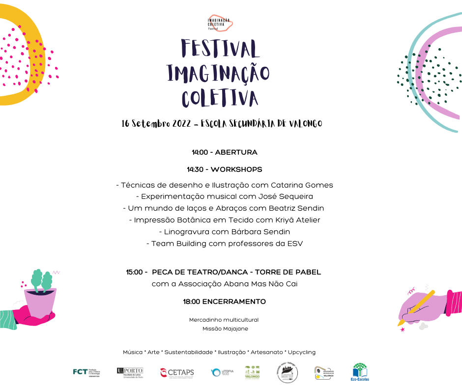 Programação Festival Imaginação Coletiva