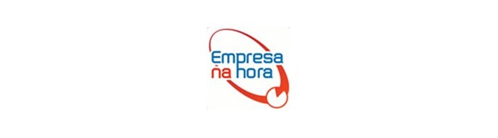 logotipo empresa na hora