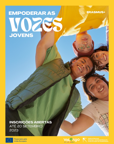 cartaz do projeto empoderar as vozes jovens